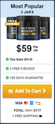 Nitric Boost Ultra 3 bottle